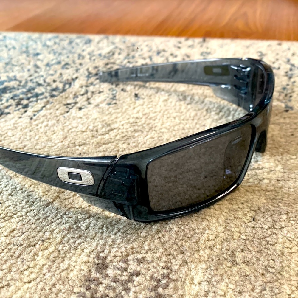Oakley Gascan Sunglasses Smoke Grey Clear Frames